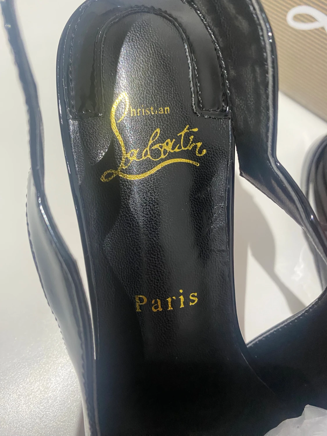 Christian Louboutin svarta pumps - 1