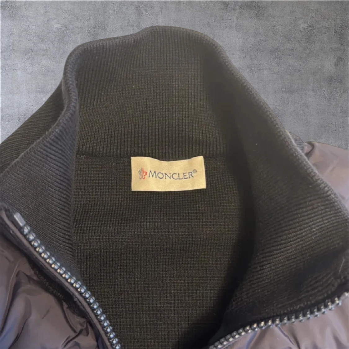 Moncler Navy Blå Cardigan. - 3