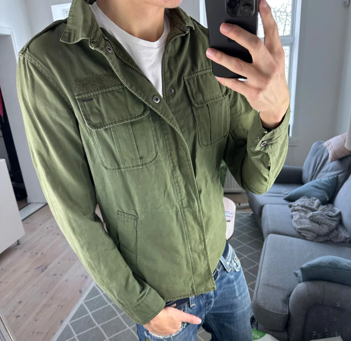 Olivgrön overhsirt/Jacka - 2
