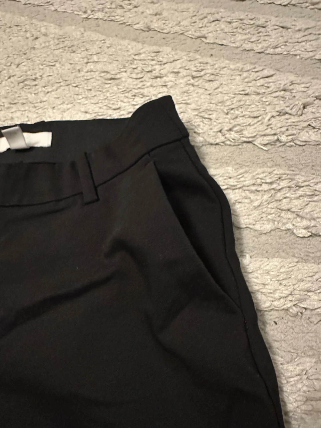 Svarta kostymbyxor med dragkedja - 2