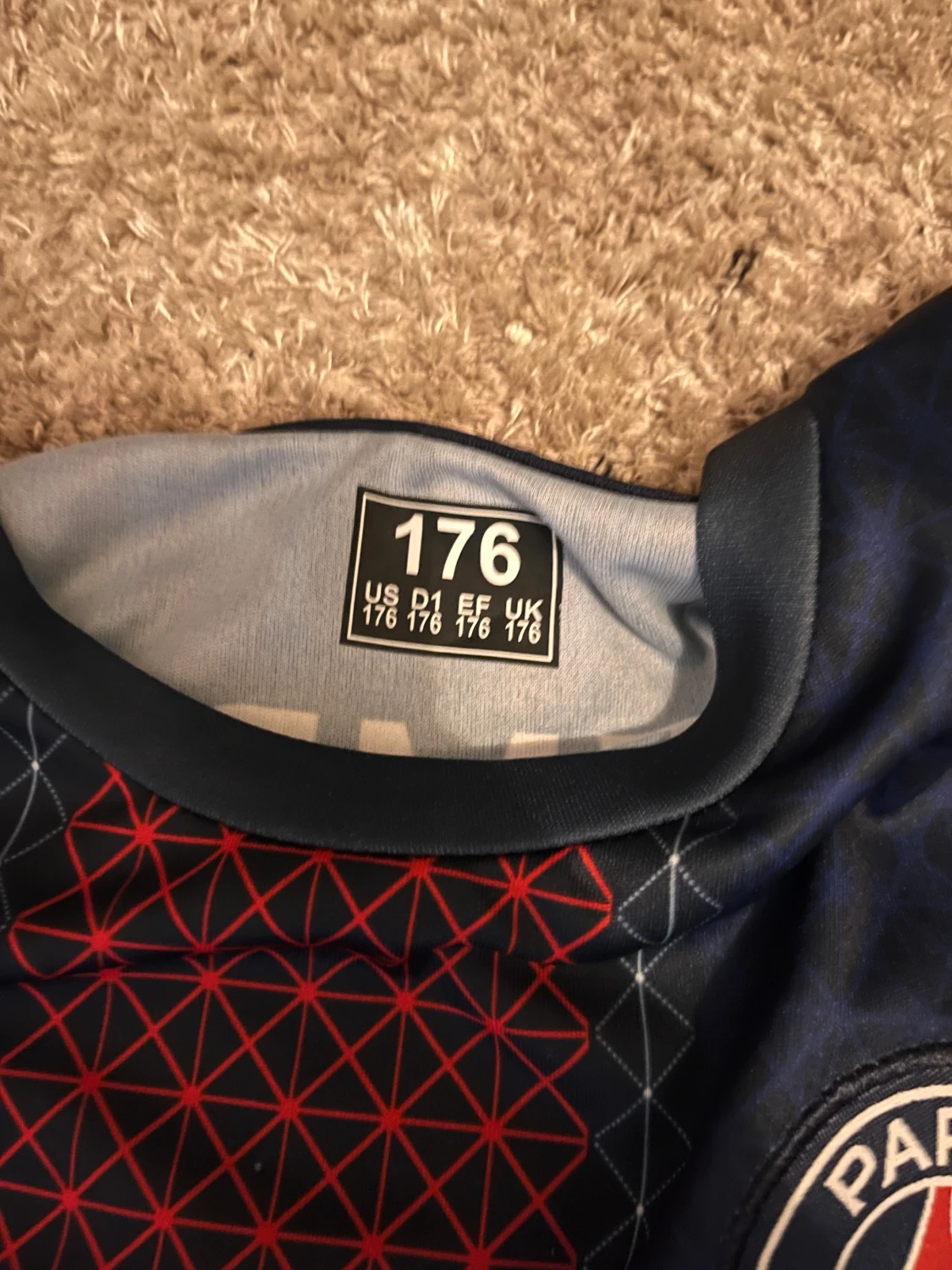 PSG shorts svart & marinblå, stl 176 S passar bra för stl 164 - 2