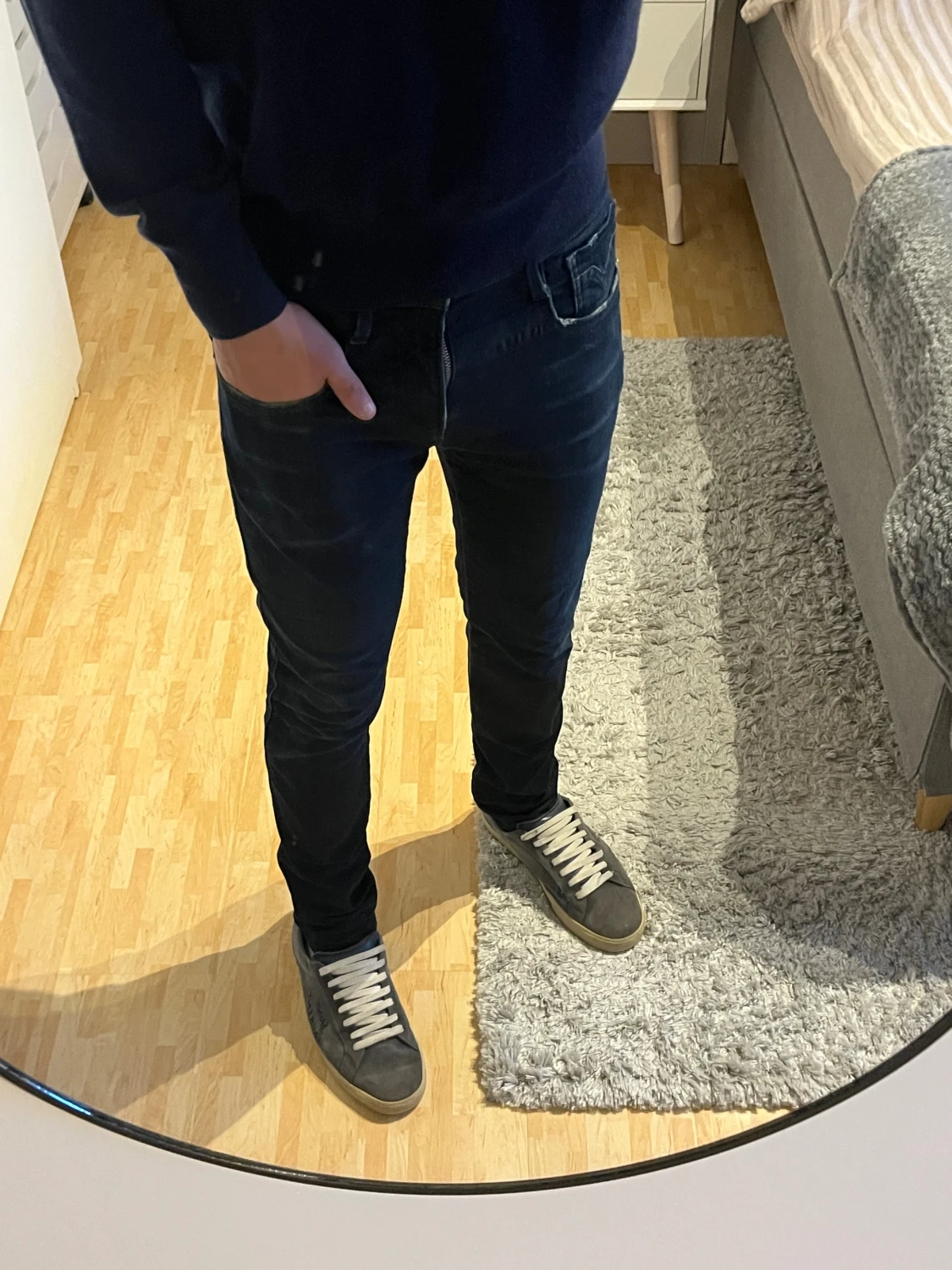 Replay Anbass Hyperflex Slim Fit Jeans