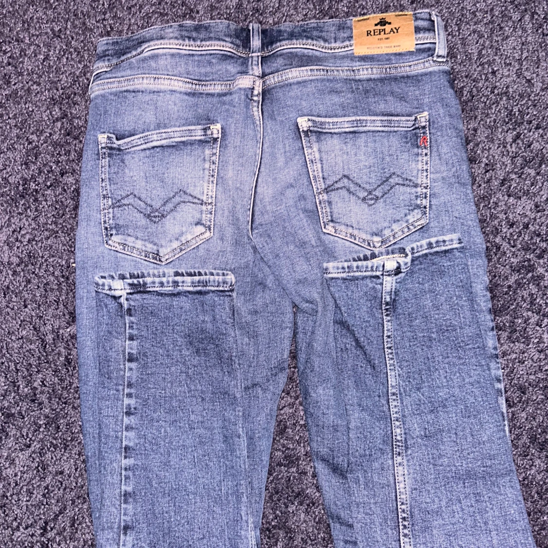 Replay ljusblå jeans Wallys 16A - 1