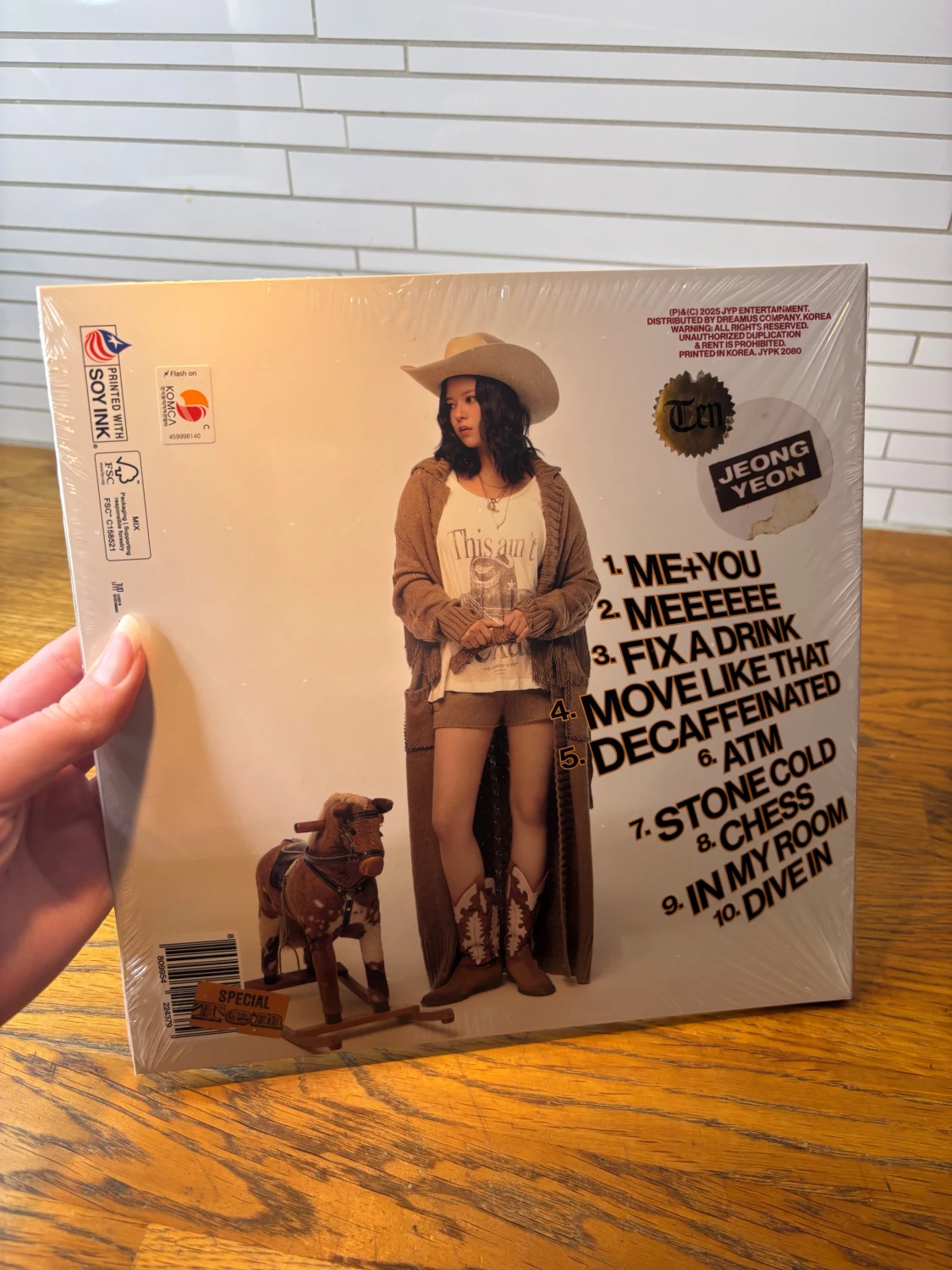 Nytt oöppnat Twice album + Pob poster  - 4