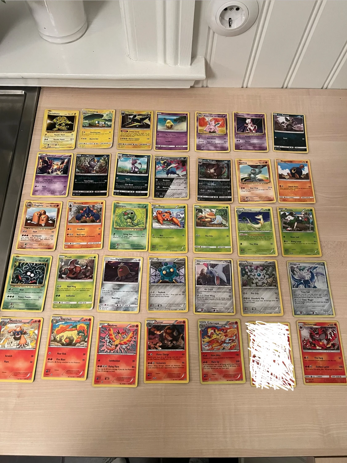 Pokémonkort - Blandad samling