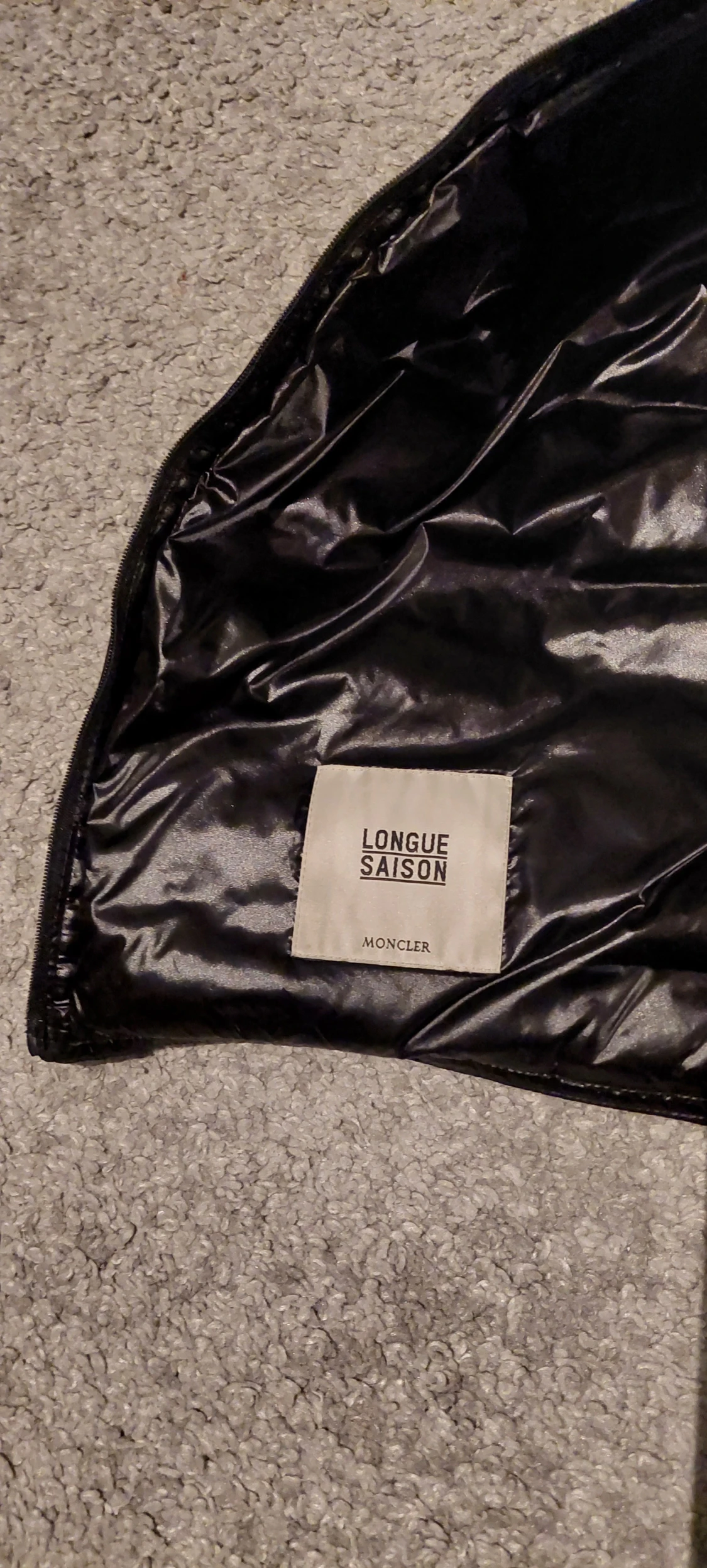 Svart Moncler Gui Väst  - 4