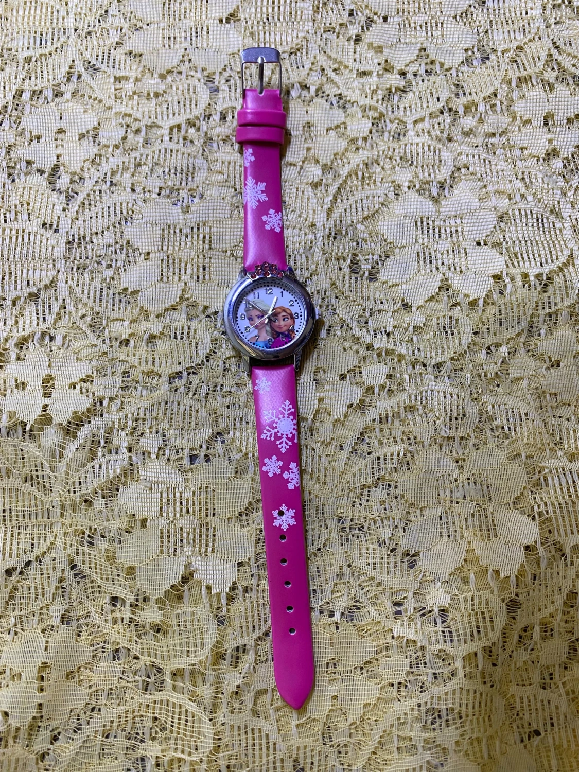 Frozen klocka med snöflingor - 2