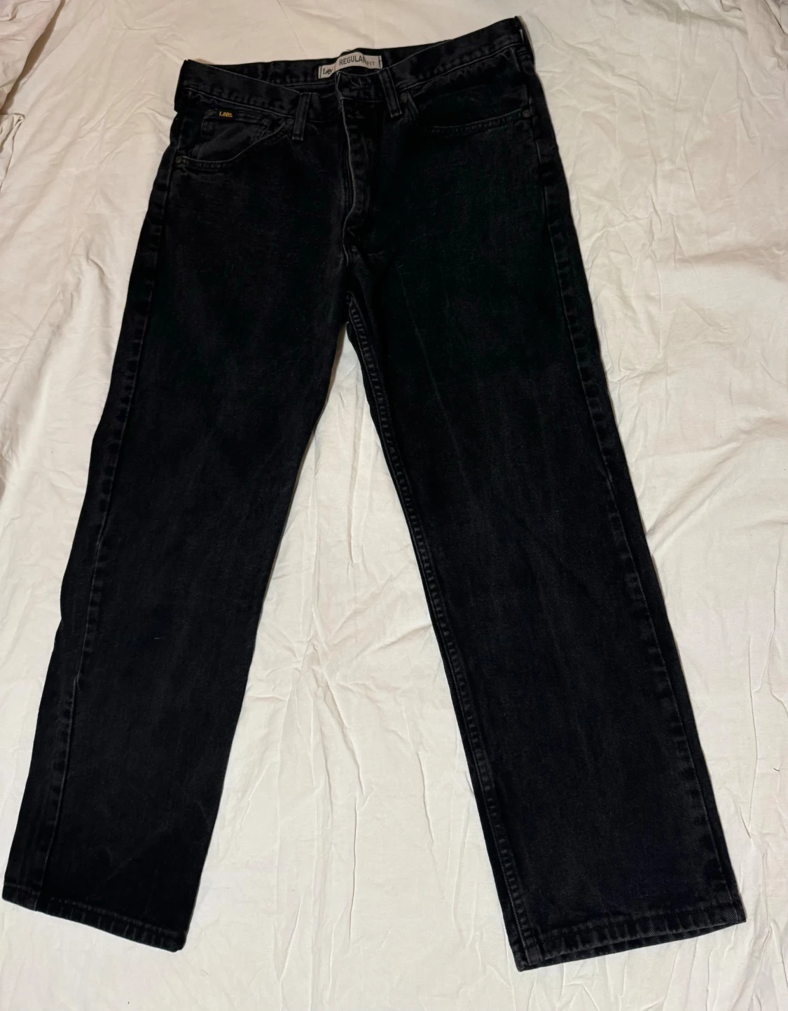 Svarta jeans från Lee Regular Fit - 1