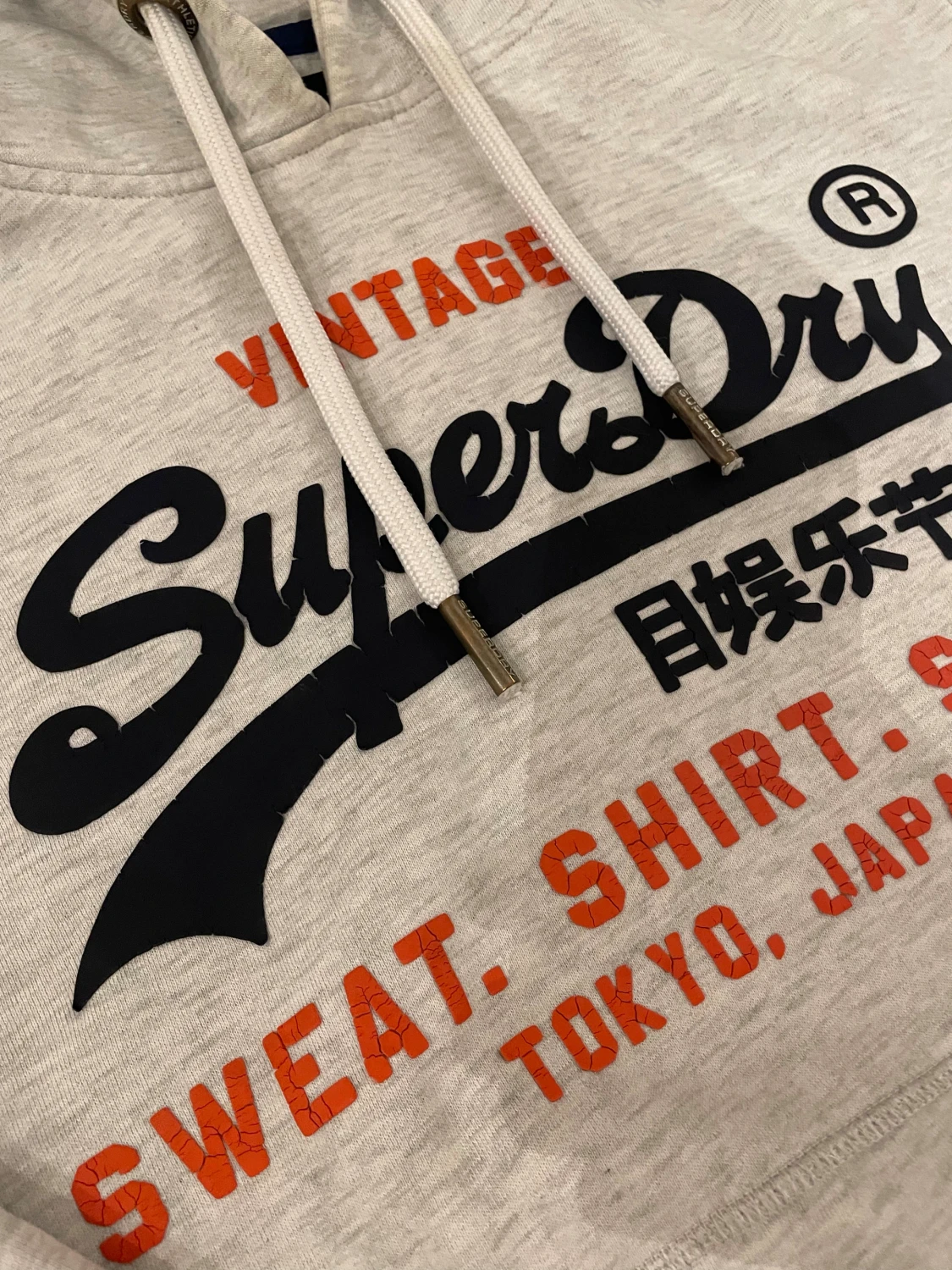 Superdry hoodie grå - 2