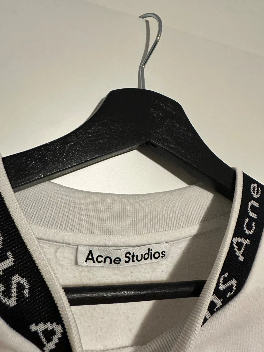 Vit sweatshirt från Acne Studios - 2