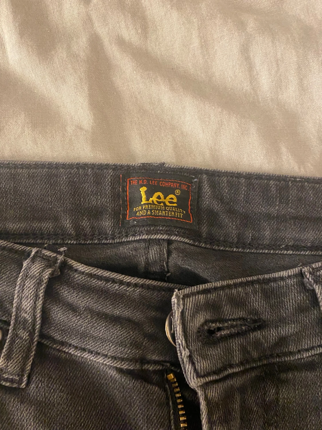 Svarta bootcut jeans från Lee - 1