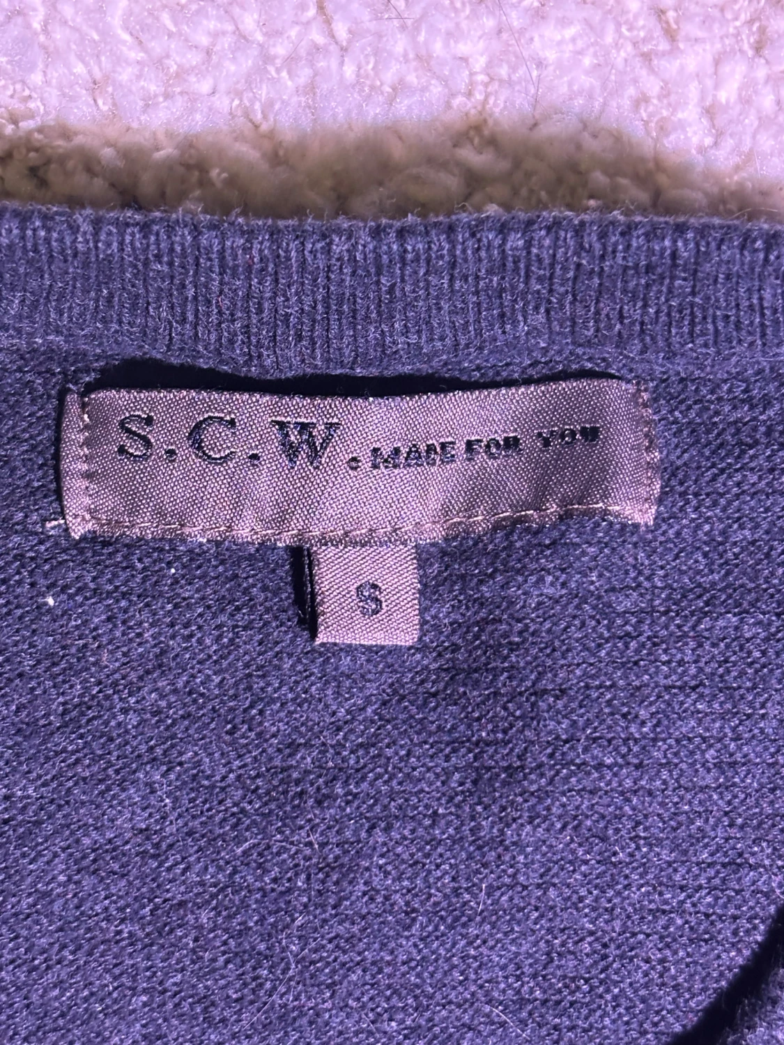 Stickad tröja från S.C.W - 2