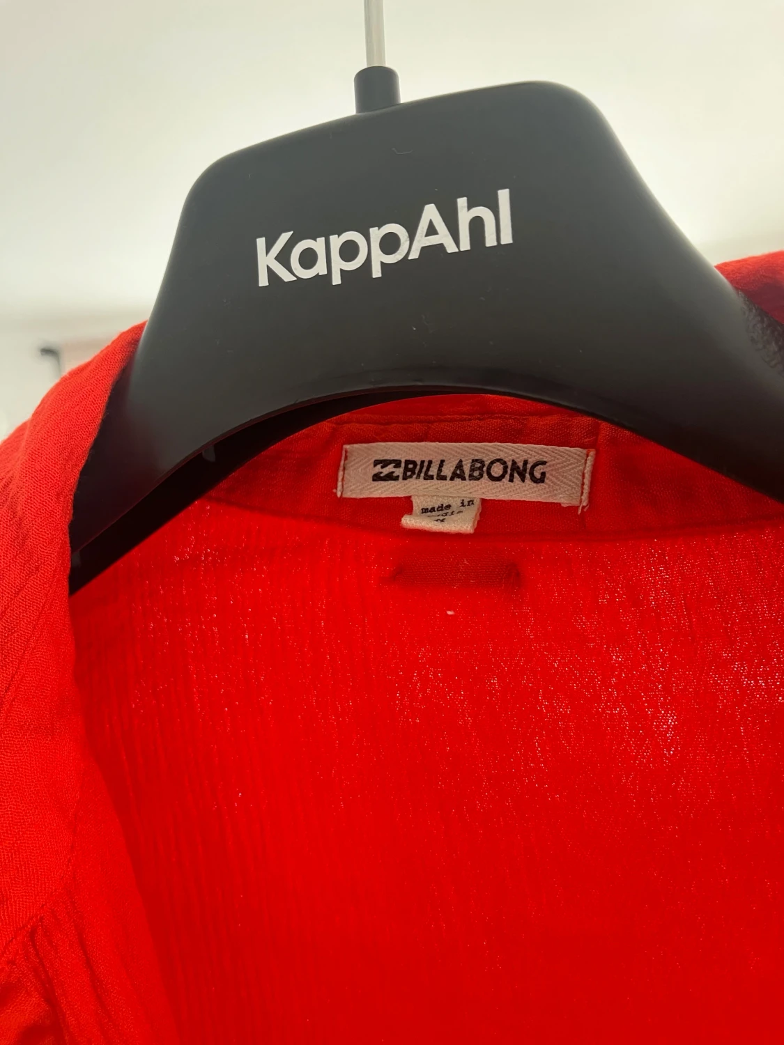 Röd långklänning från Billabong - 1