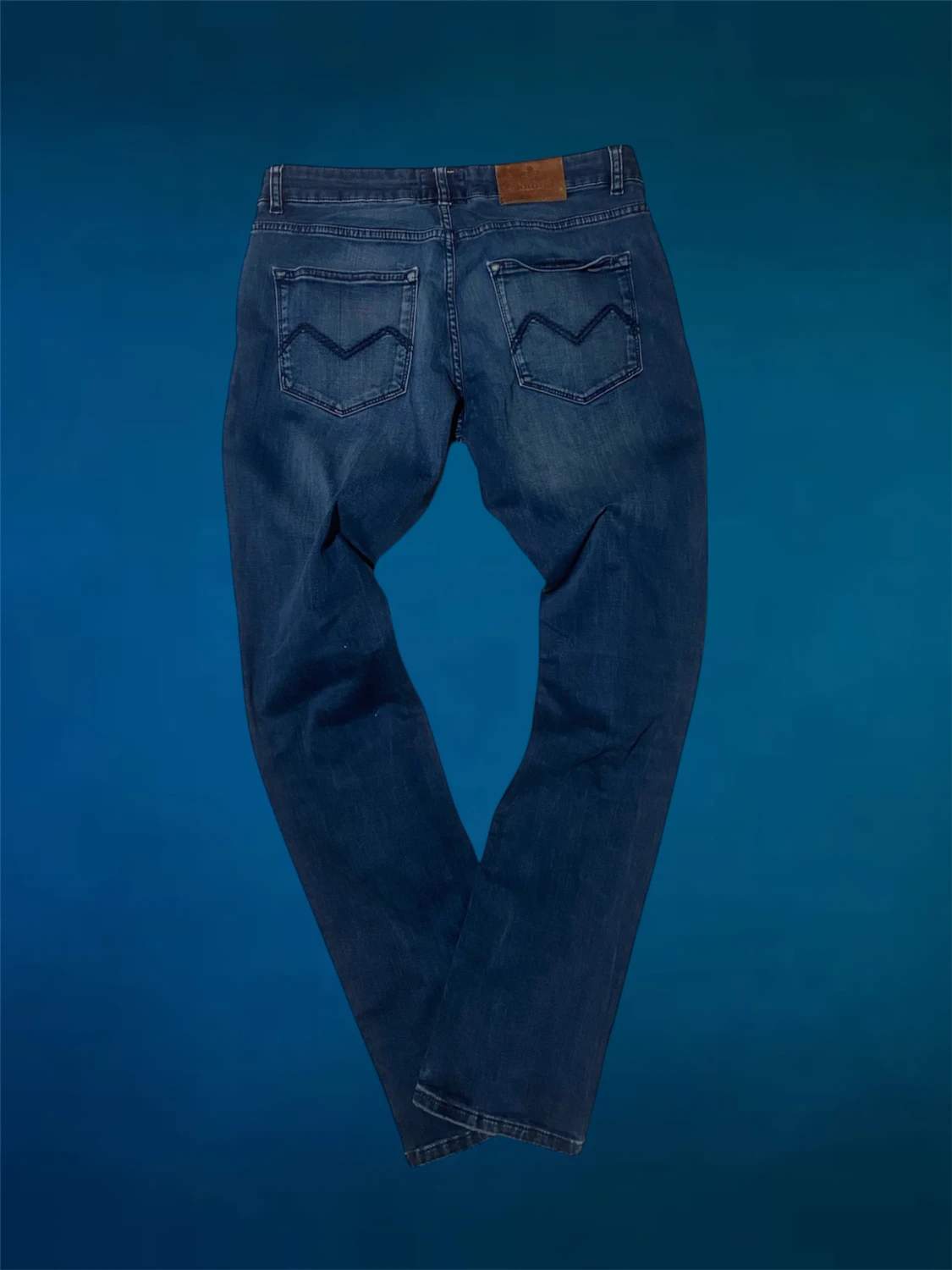 Mörkblå jeans från Morris - 1