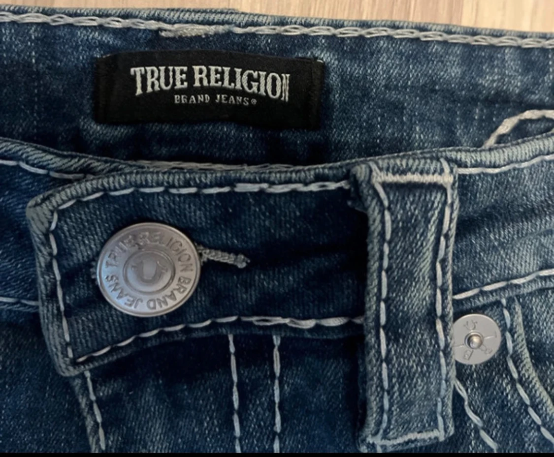 True Religion blå bootcut jeans - 1