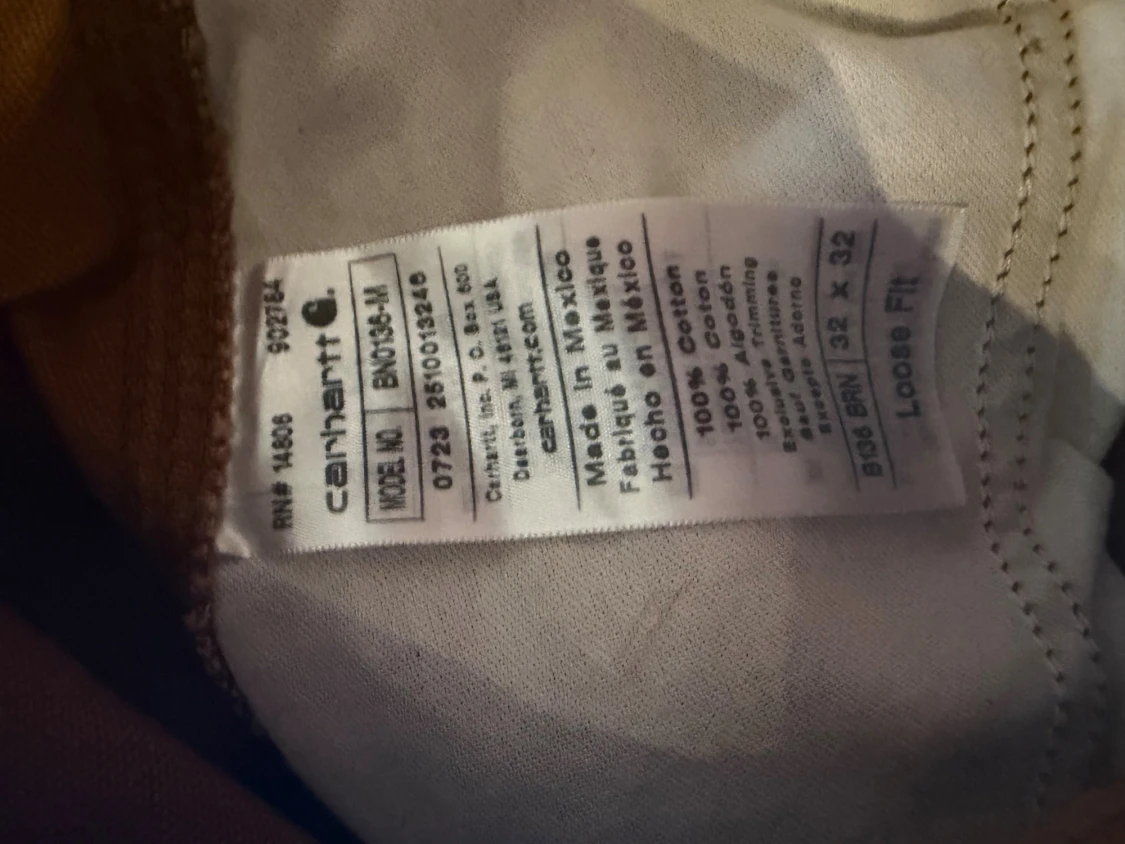 Carhartt Double Knee i brun - 2