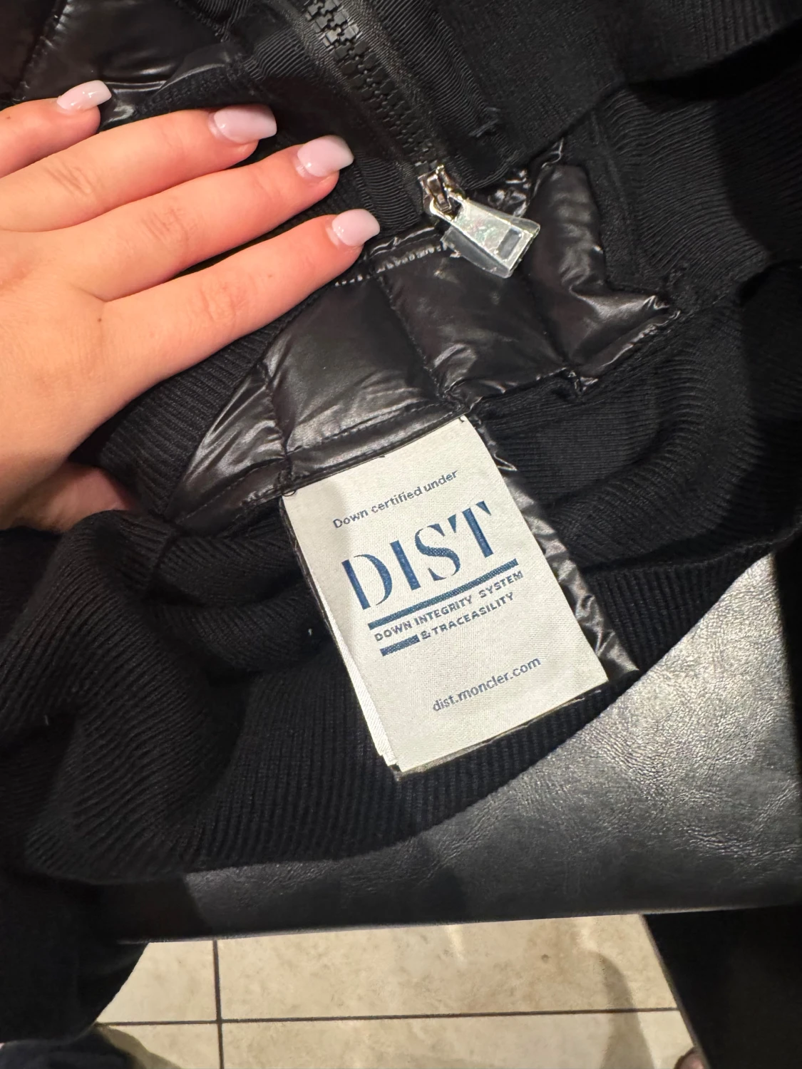 Svart Moncler cardigan  - 3