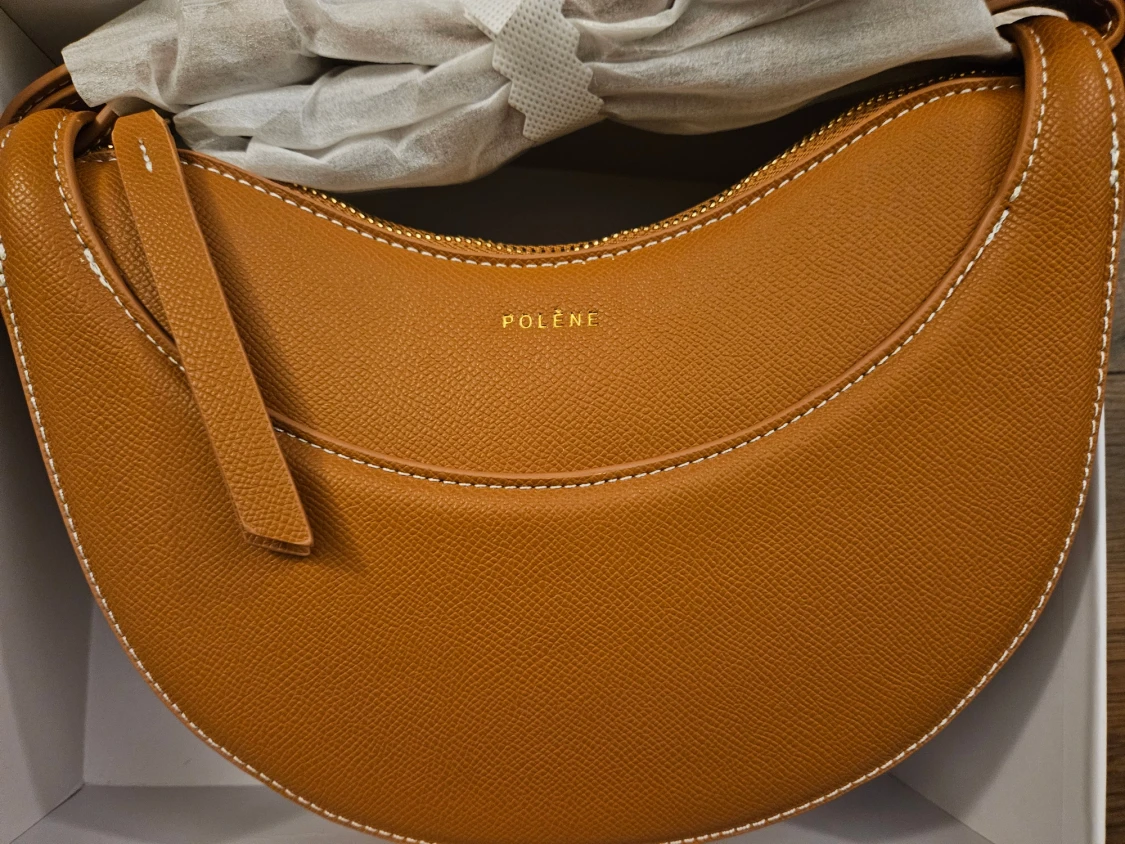 Brun axelväska från Polène - 1