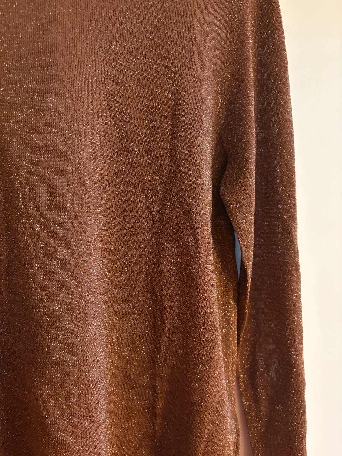 Brun glittrig tröja från Stockh LM - 2