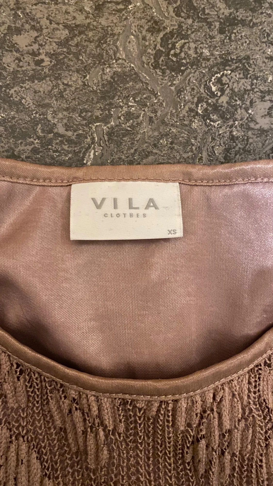 Beige spetsblus från VILA XS - 1