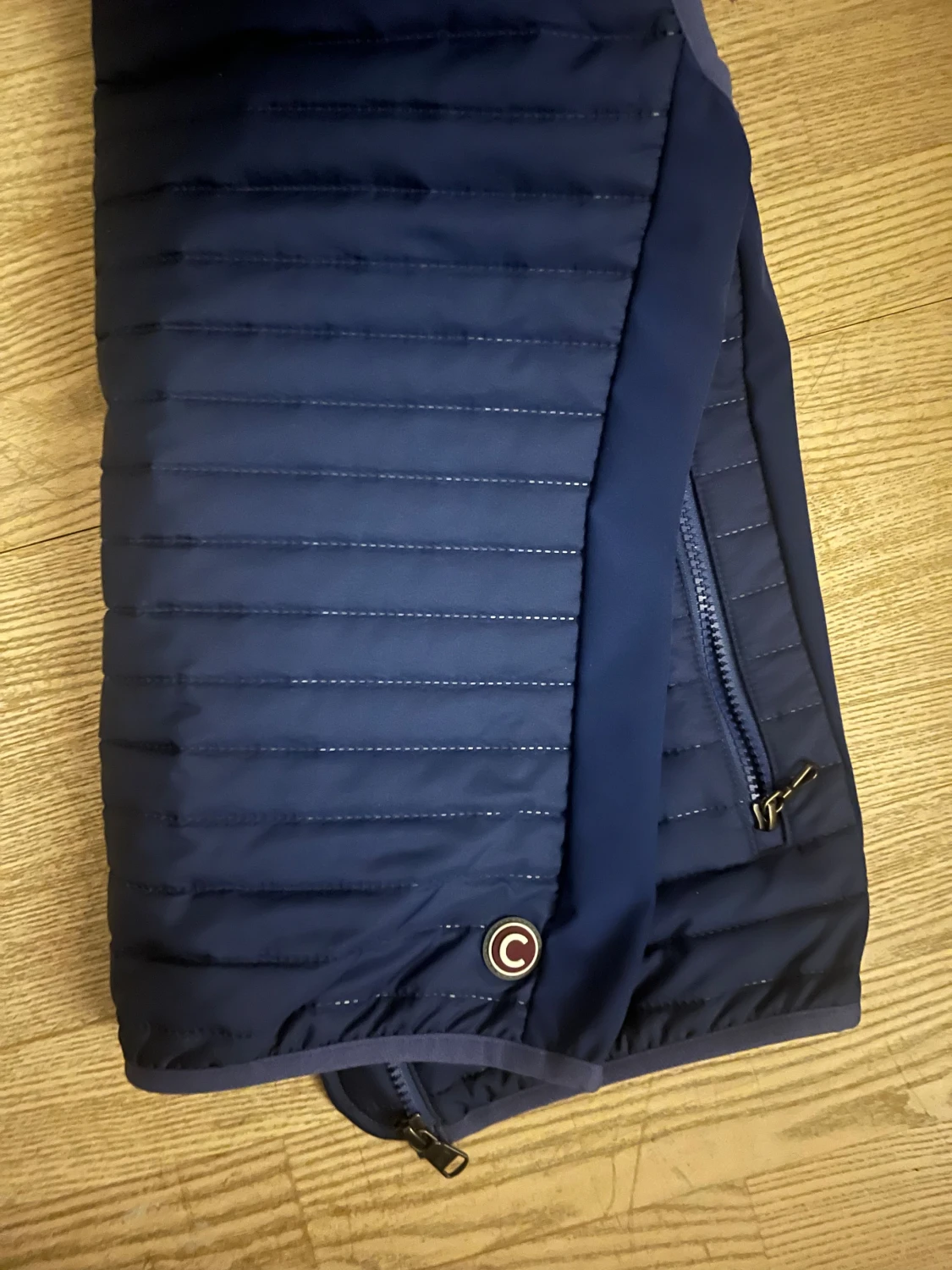 Mörkblå dunväst från Colmar - 3