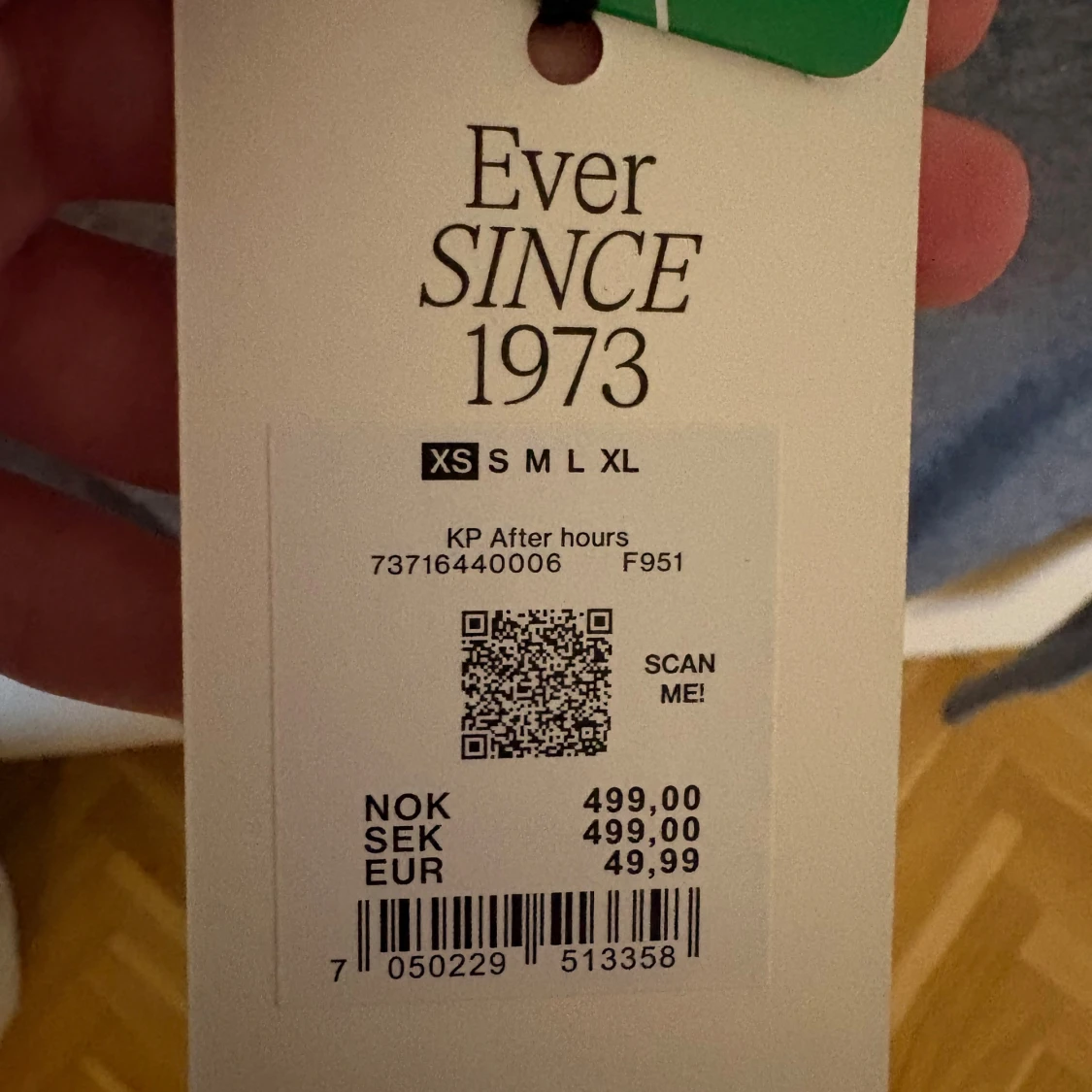 Grå stickad tröja från BikBok  - 3