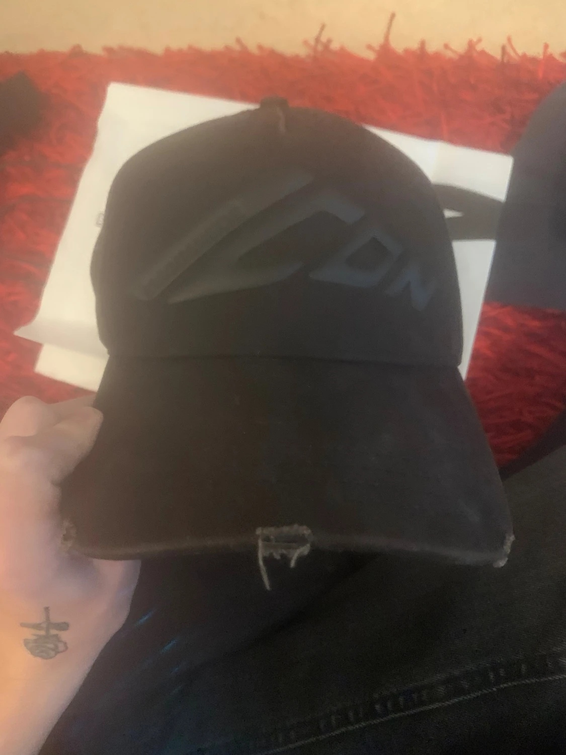 Svart keps från Dsquared2 ICON