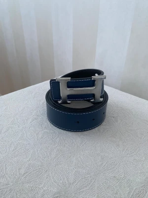 Hermes bälte blå - 10/10 skick 