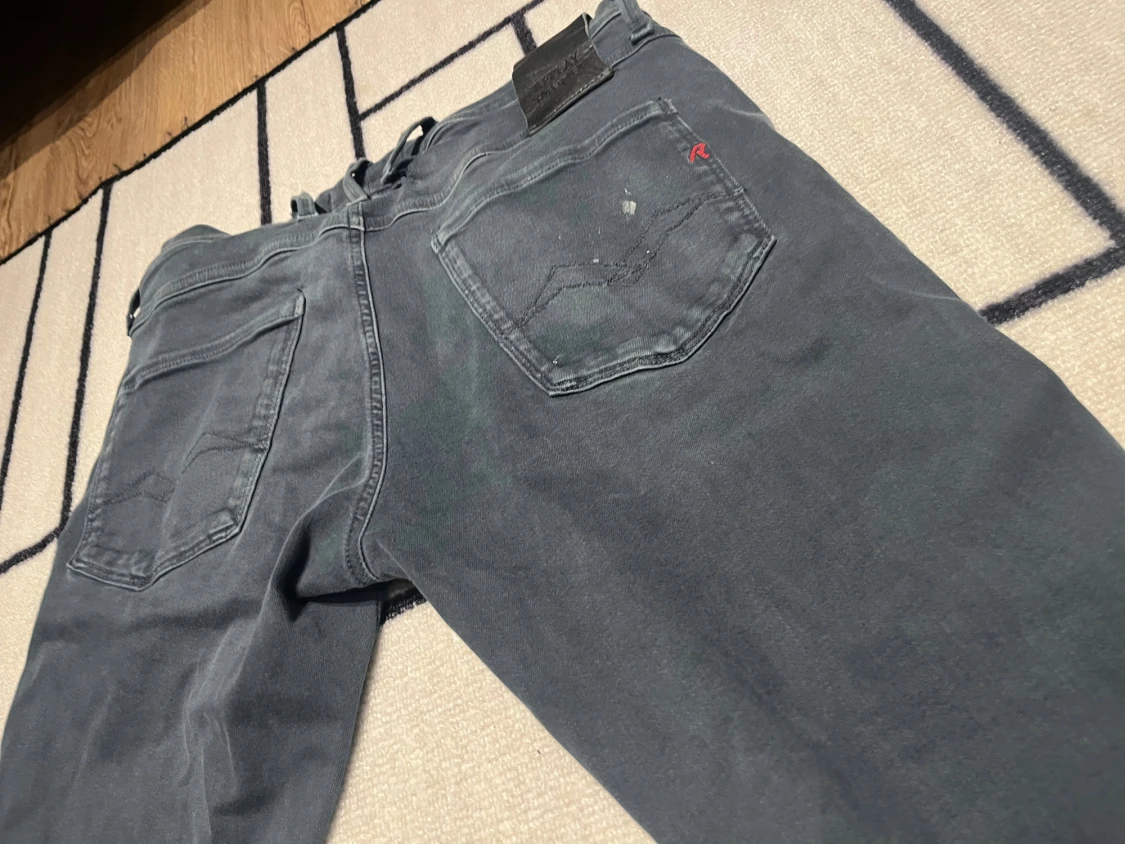 Replay Anbass mörkgrå jeans - 2