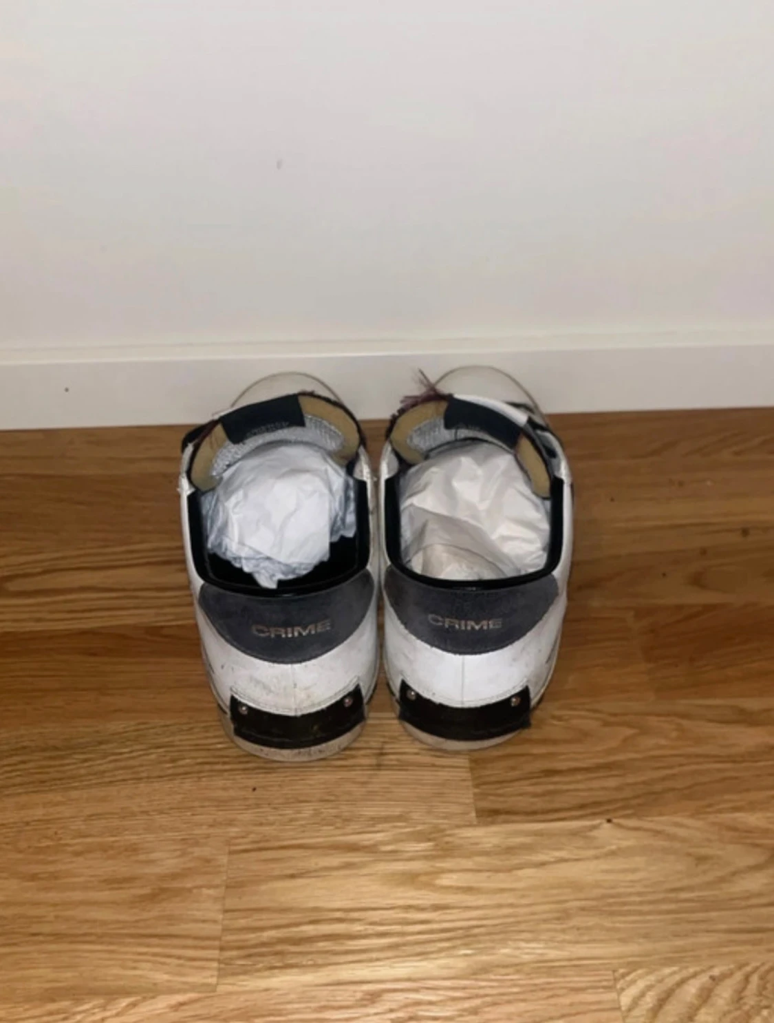 Vita sneakers från Crime London - 3