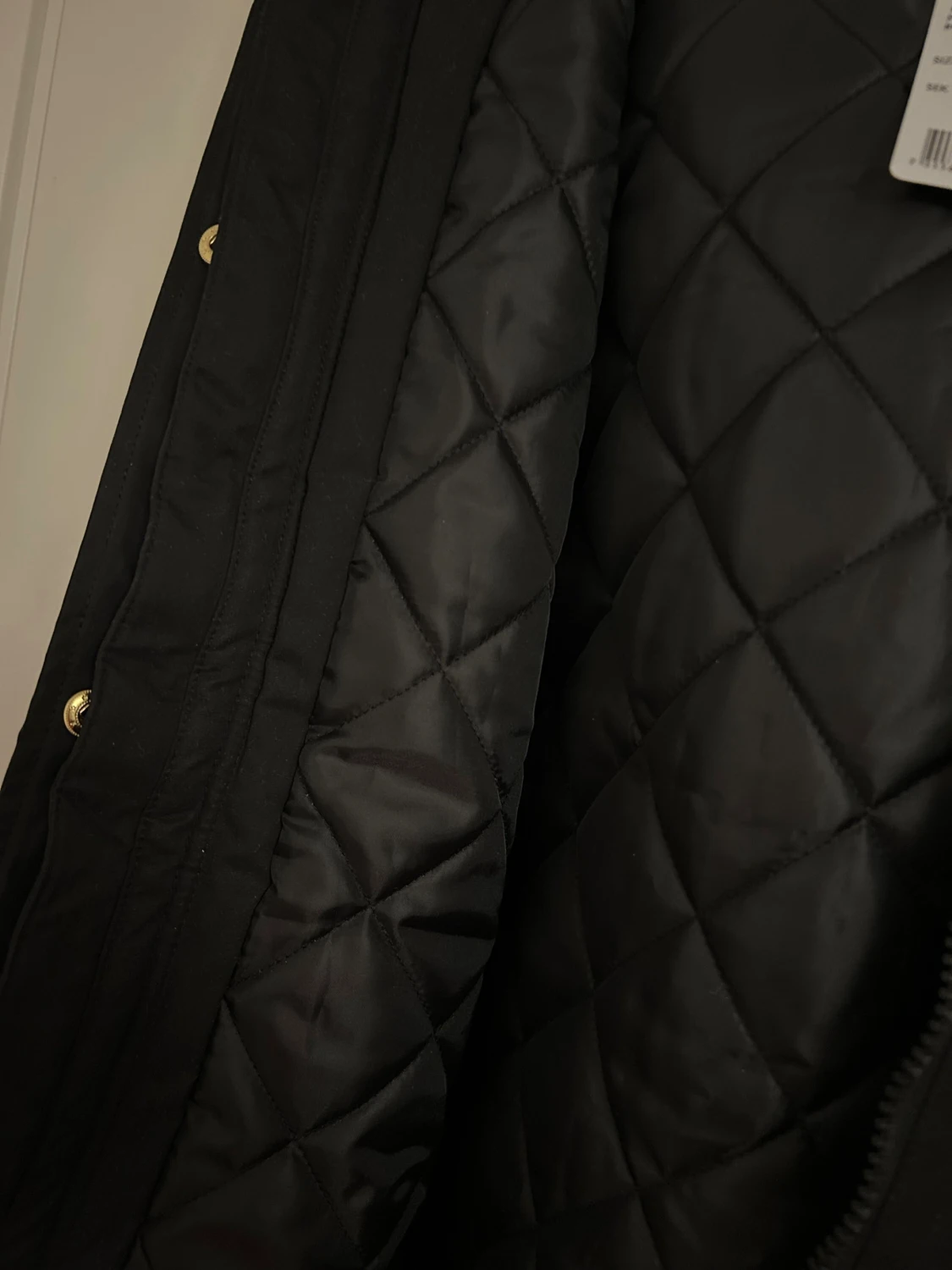 Svart parkas med fuskpäls från Club XPRS - 3