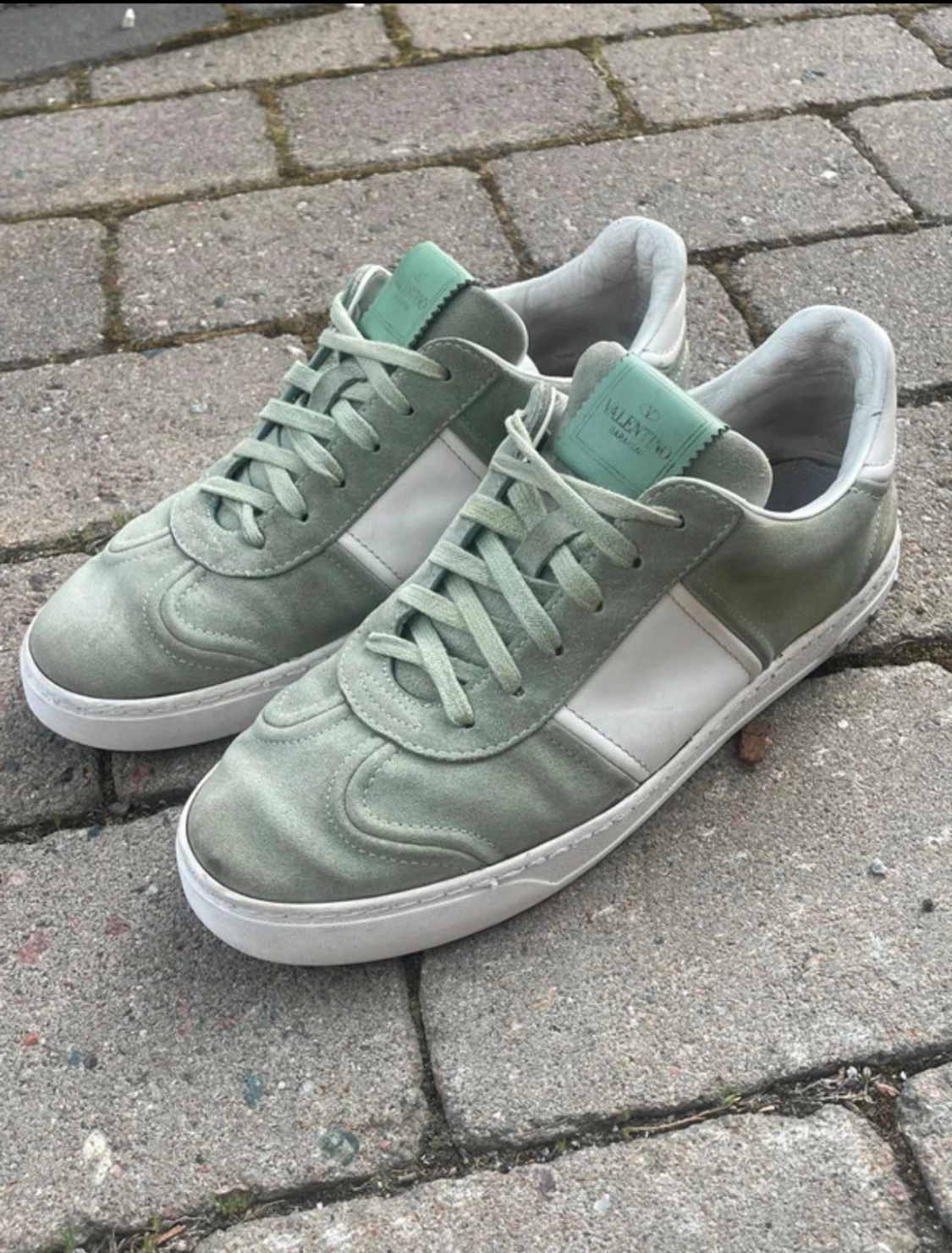 Valentino Garavani sneakers i grönt