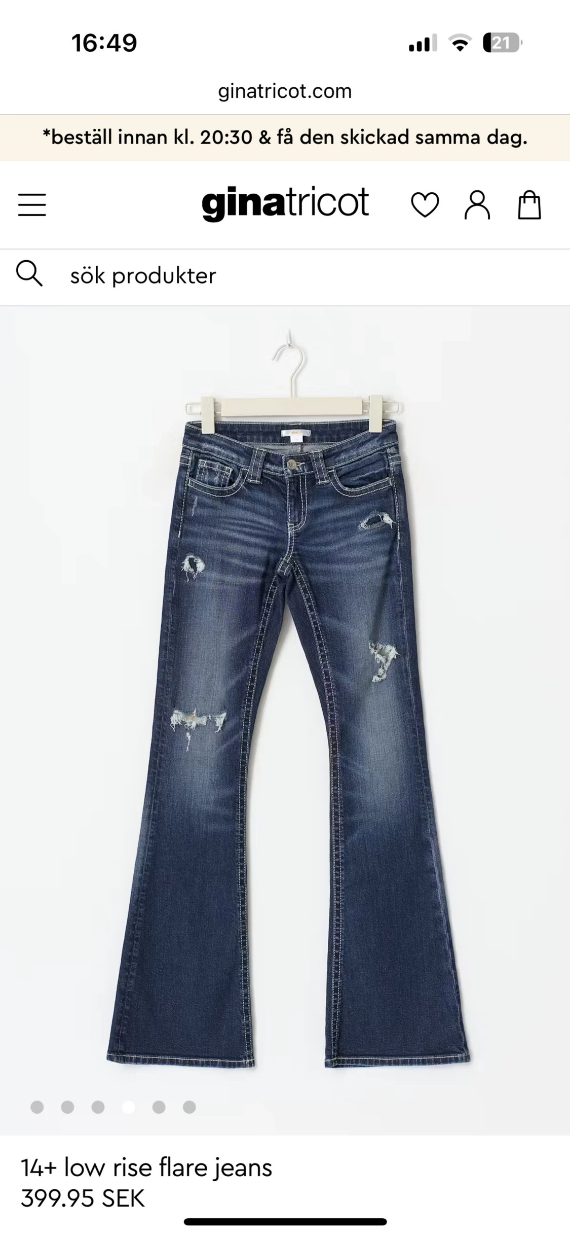 Low Waist Gina jeans - 3