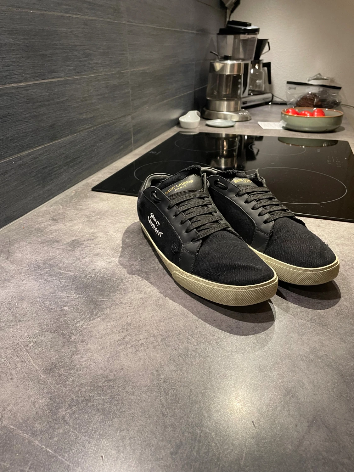 Svarta Saint Laurent sneakers - 2