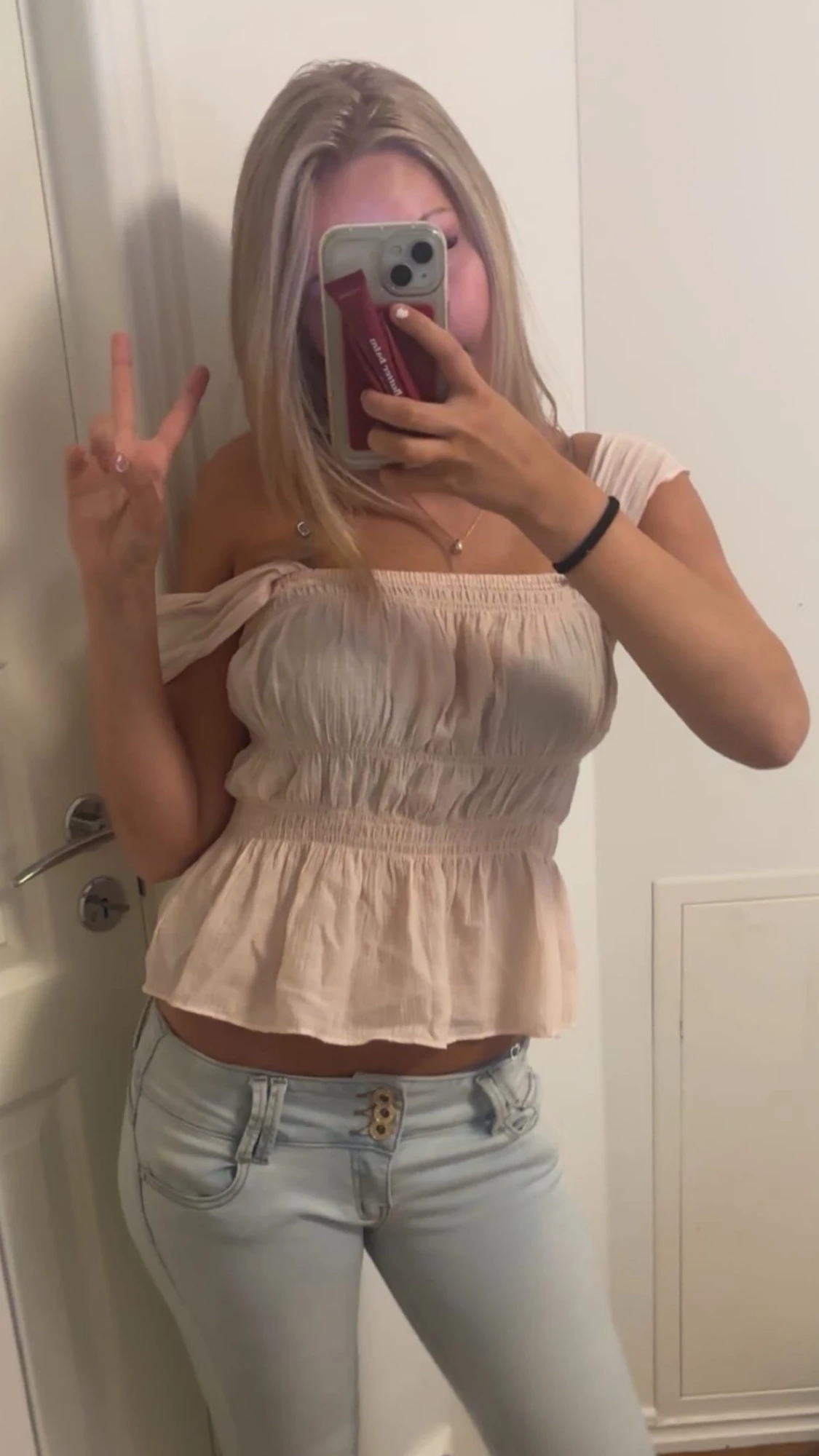 Ljusrosa topp  - 1