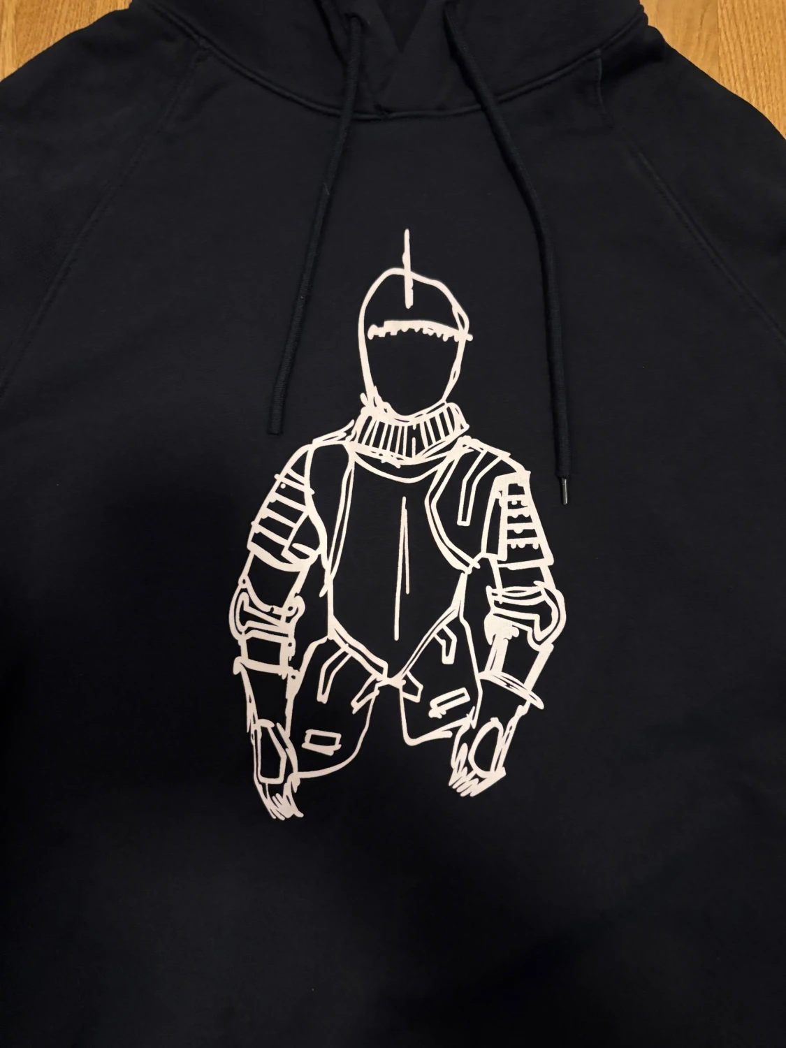 Svart hoodie från Number (N)ine - 2