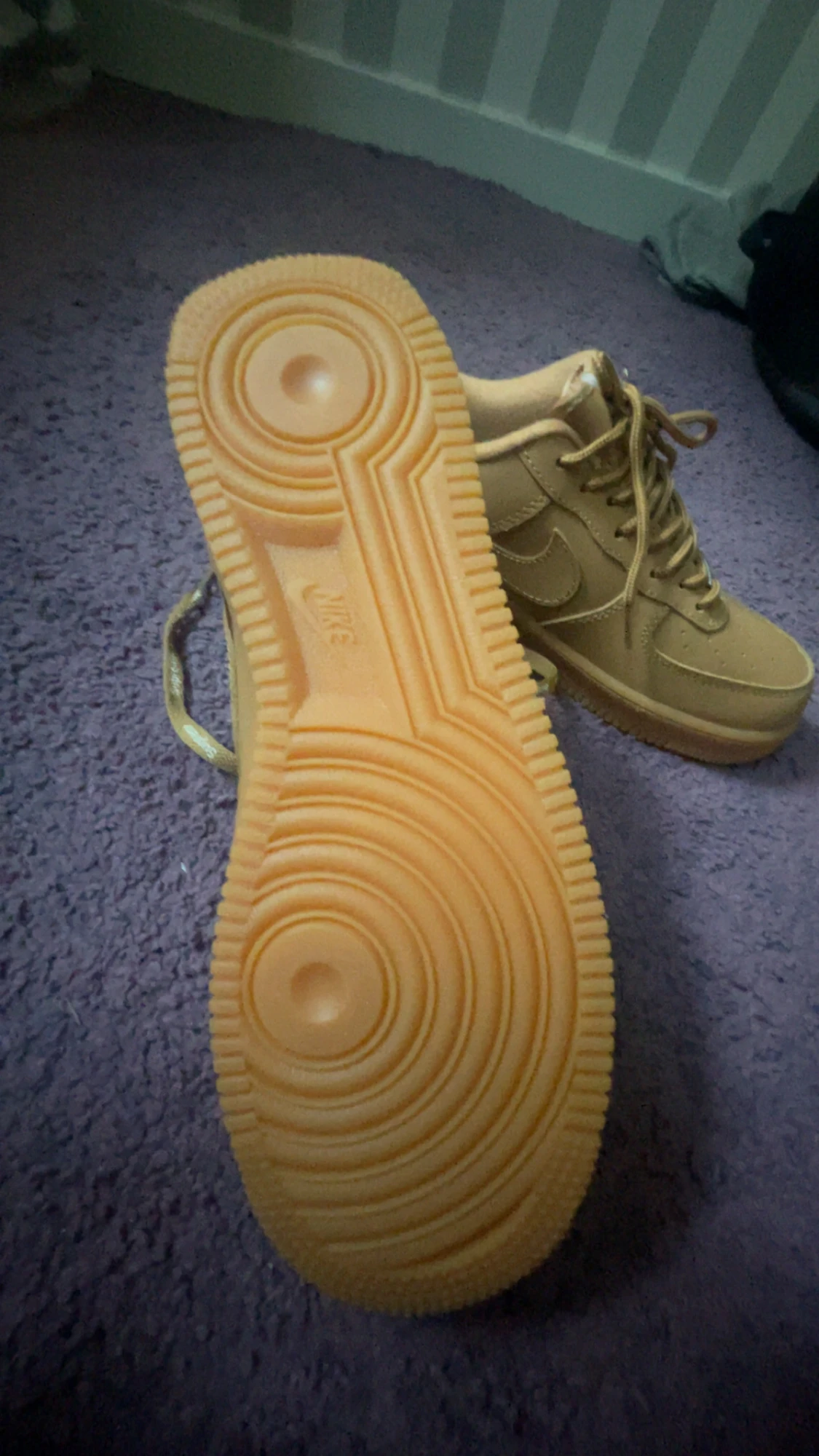 Nike Air Force 1 Supreme Wheat - 2