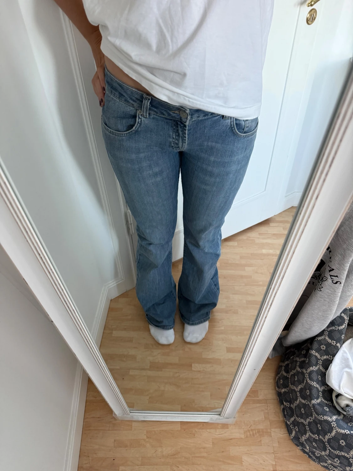 Lågmidjade jeans  - 1