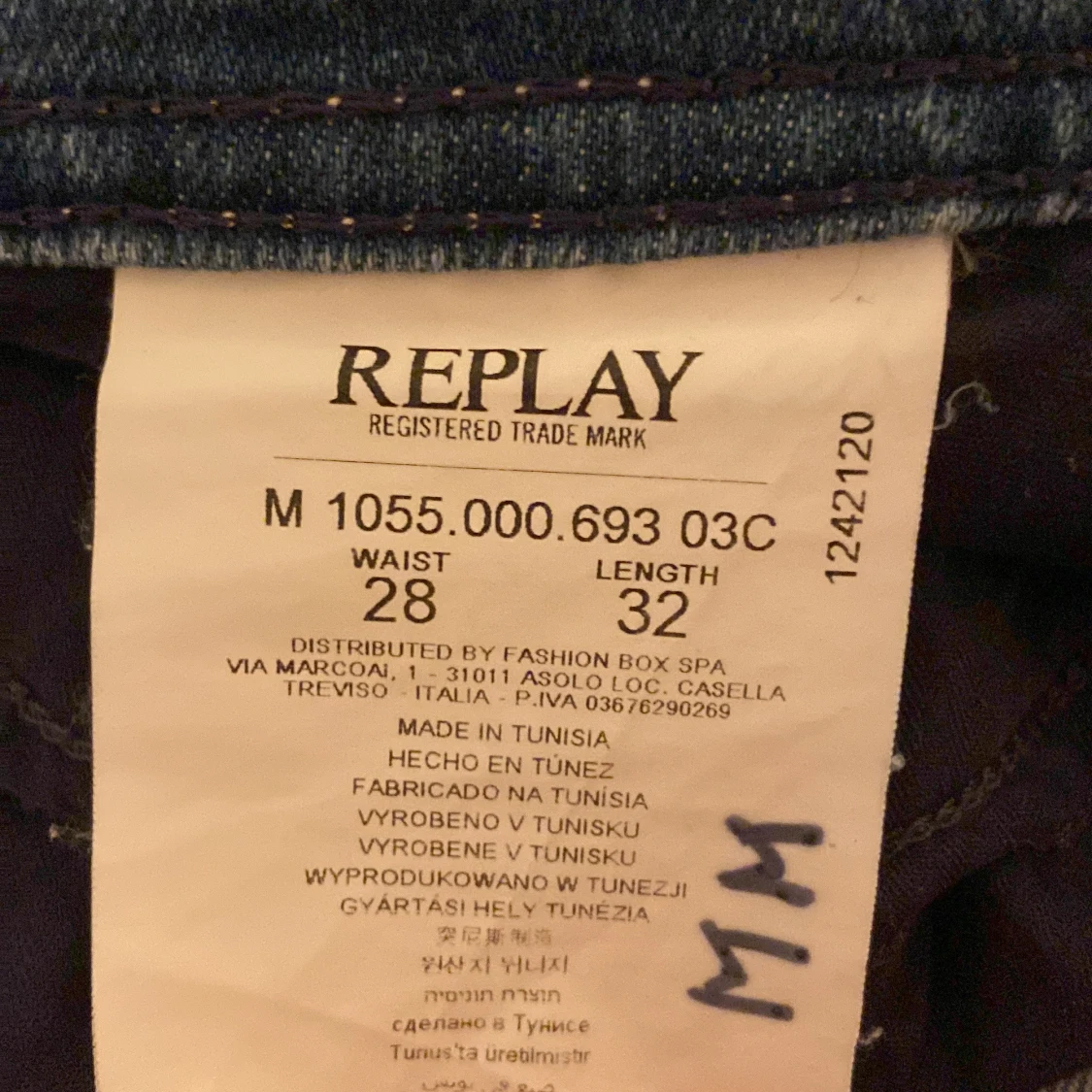 Replay ljusblå jeans  - 4