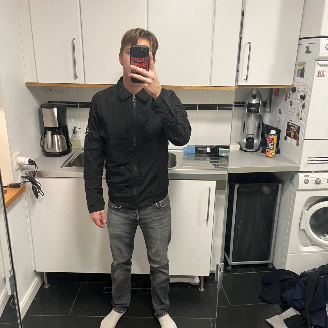 Svart overshirt från Stone Island - 2