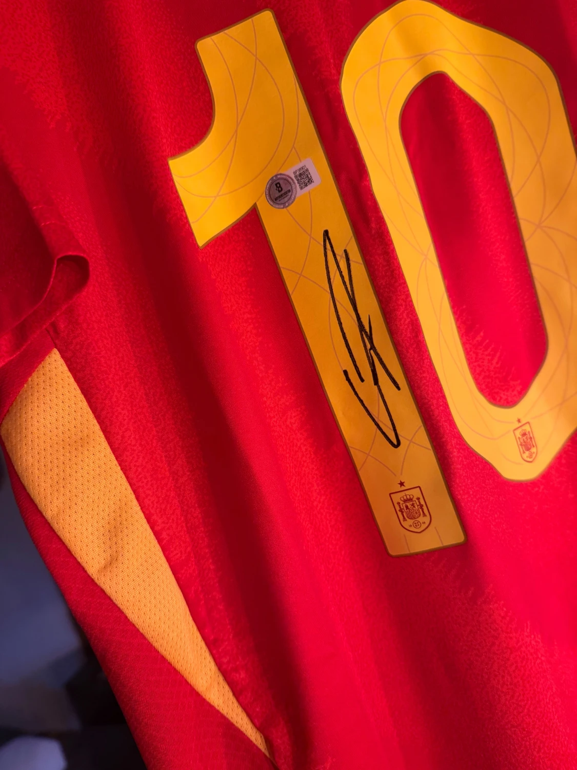 Spansk landslagströja Lamine Yamal #10 - 3