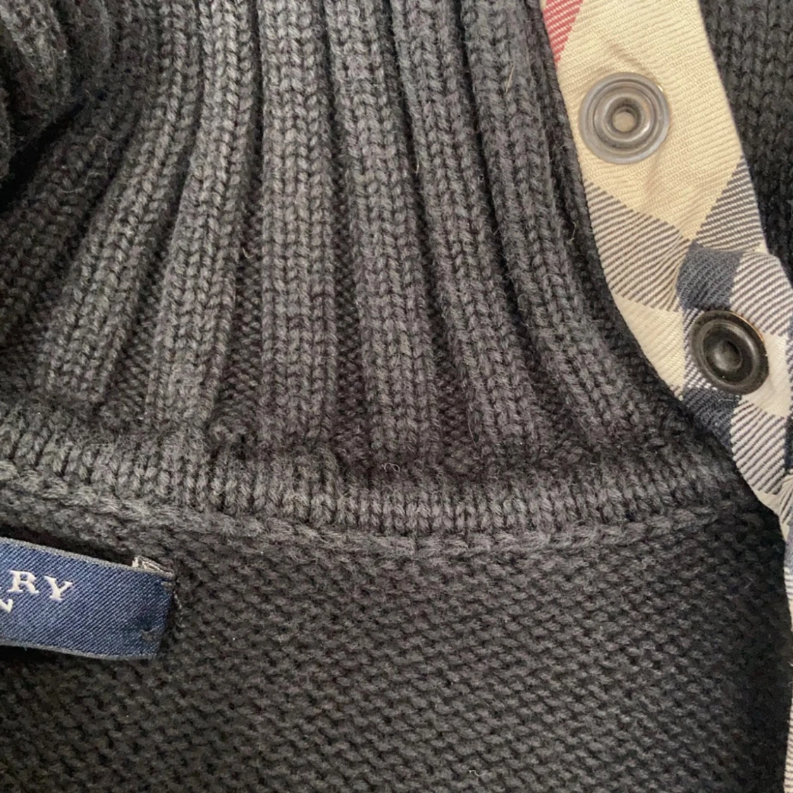 Svart polotröja Burberry London XS - 3