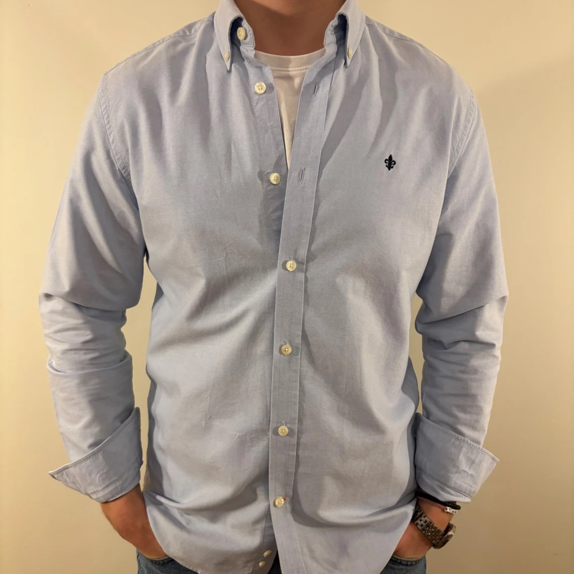 Ljusblå Morris skjorta - 1