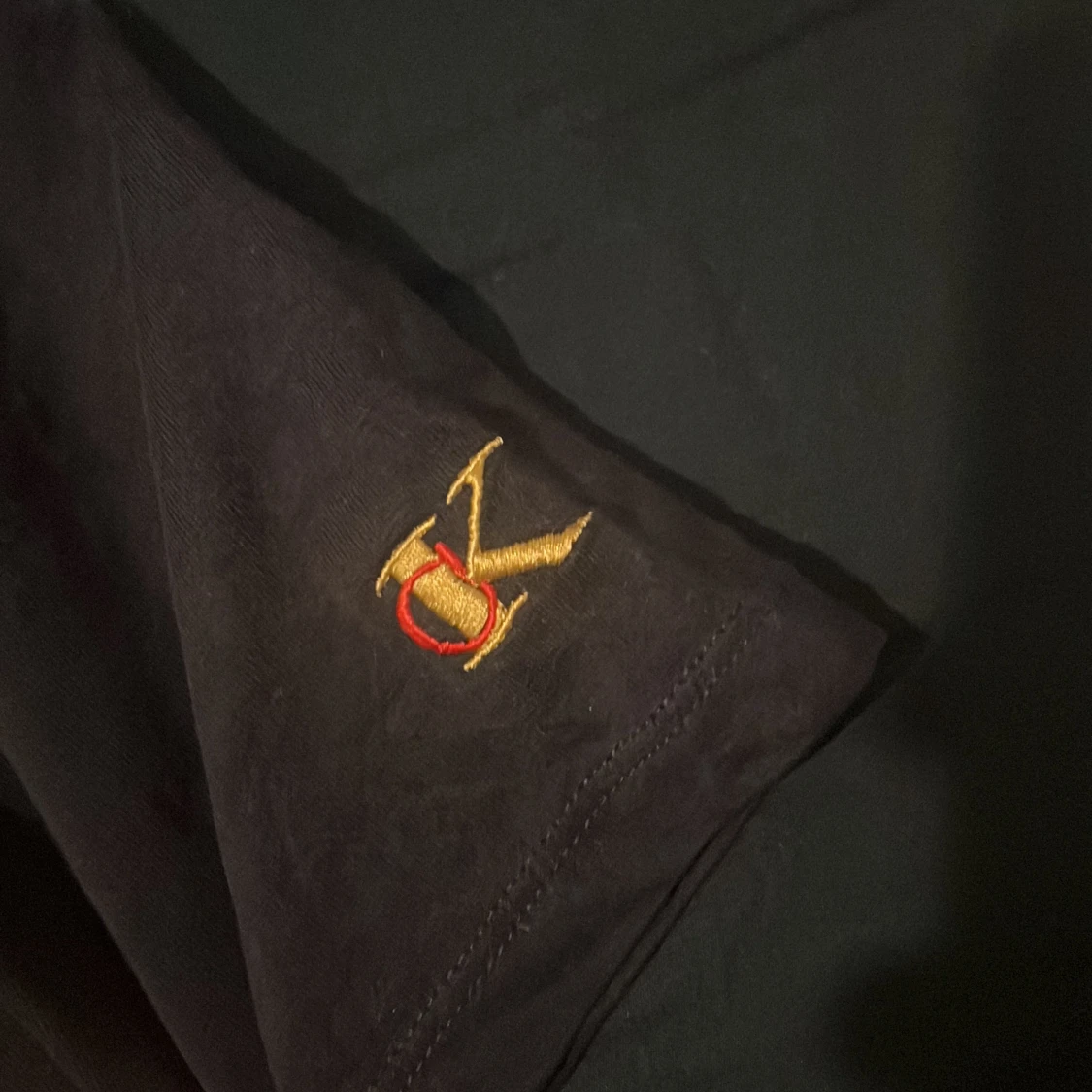 Svart Calvin Klein t-shirt med broderi - 3