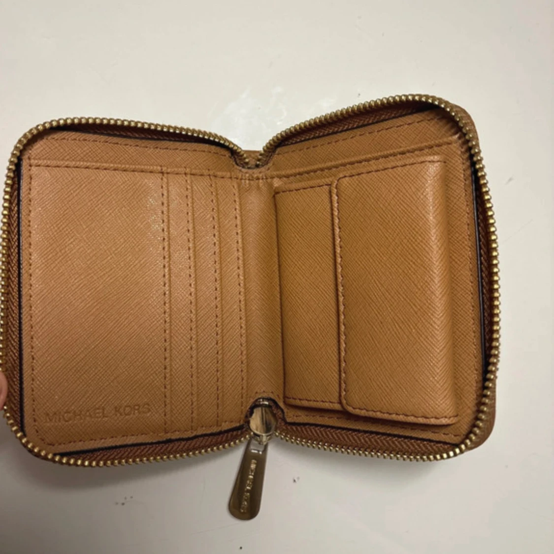 Blå MK plånbok med dragkedja - 3