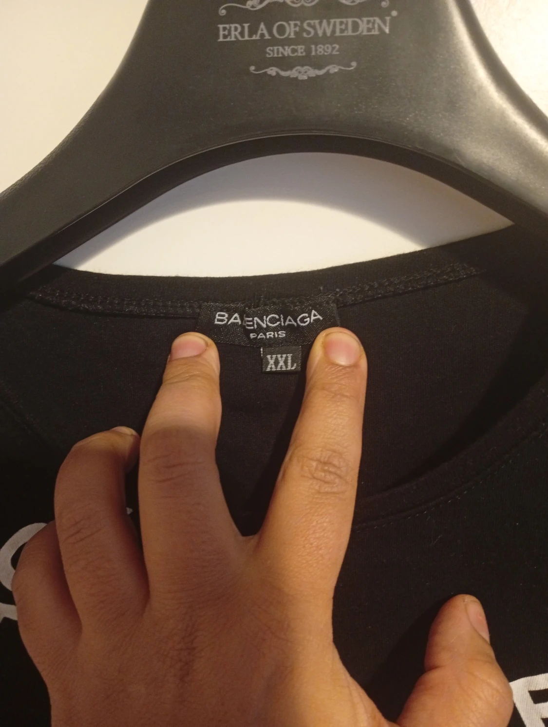 Svart t-shirt XXL - 1