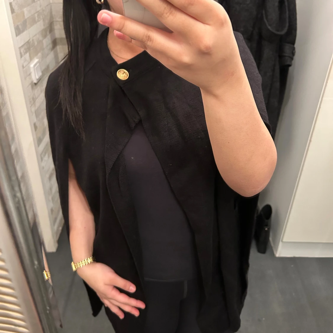 Svart cardigan jacka från Busnel - 3