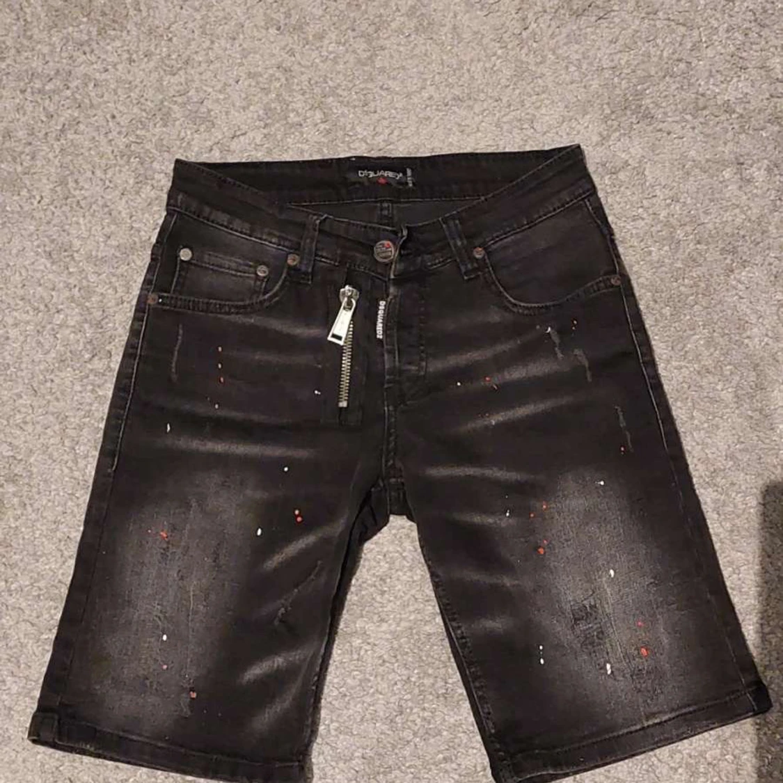 Svarta jeansshorts från Dsquared2 - 1