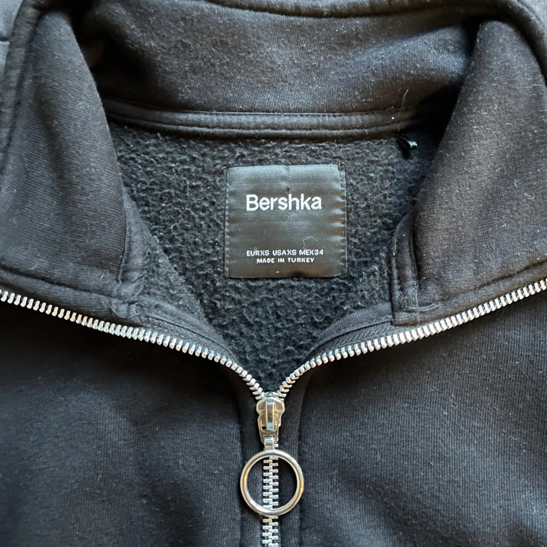 Svart half zip tröja från Bershka - 2