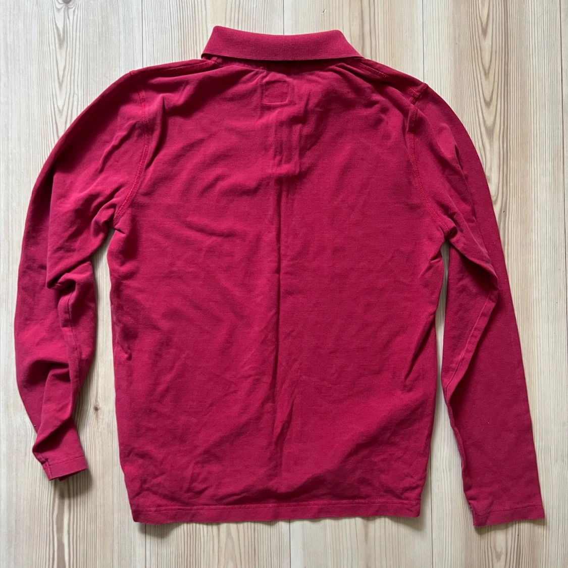 Röd långärmad pikétröja Boomerang M - 1